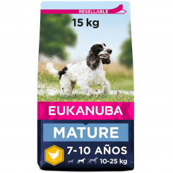 Feed Eukanuba MATURE Adult Chicken 15 kg