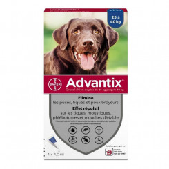 Antiparasitic Advantix Pipettes 25-40 Kg 4 ml 4 Units