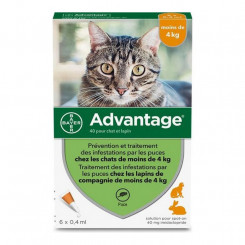 Antiparasitic Advantage Cat Rabbit 1-4 Kg 0.4 ml 6 Units