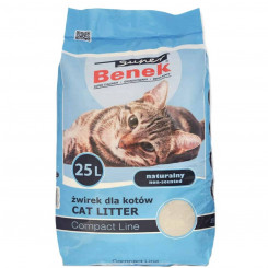 Cat litter Super Benek Compact Natural Beige 25 L
