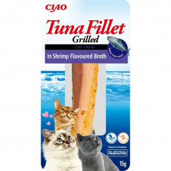 Snack for Cats Inaba Flavoured broth Krevetid 15 g Tuunikala