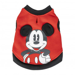 Dog sweatshirt Mickey Mouse M Red
