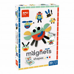 Magnetic game Apli Shapes Multicolor