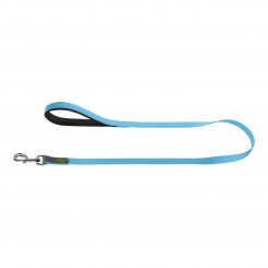 Dog leash Hunter CONVENIENCE Turquoise blue (120 cm)