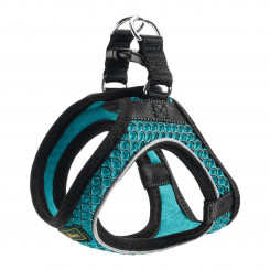 Dog harness Hunter Hilo Comfort 55-60 cm Size M Turquoise blue