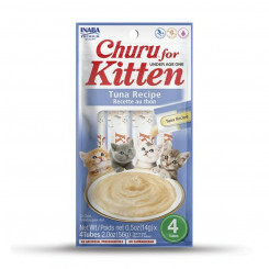 Snack for Cats Inaba Churu for Kitten Tuunikala 4 x 14 g