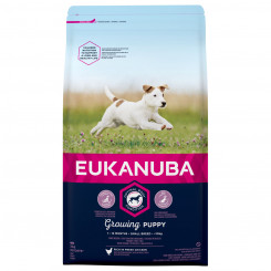 Корм Eukanuba Growing Puppy Small Breed для детей/молодняков цыплят, 3 кг
