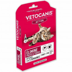 Anti-parasite Vetocanis Cat 3 Units