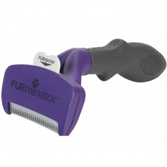 Brush Furminator FUR151357 Cat Large Black Purple
