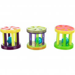 Cat toy Trixie Bell Multicolor Plastic