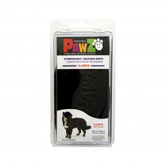 Ботинки Pawz Dog 12 шт., черные, размер XL