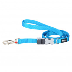 Dog leash Red Dingo Turquoise blue