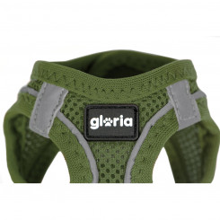 Dog harness Gloria 24.5-26 cm Green 18-20 cm