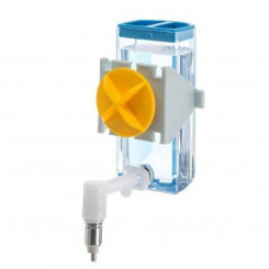 Water dispenser Ferplast Sippy 4672 Blue Transparent Stainless steel Plastic mass Plastic mass/Stainless steel 100 ml