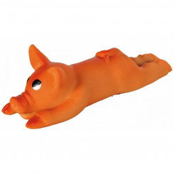Игрушка для собаки Trixie, латексная свинья, разноцветная, оранжевая, содержание/внешний вид (1 шт., детали)