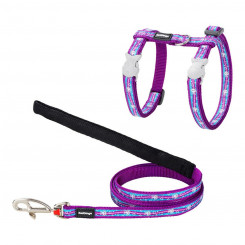 Cat Harness Red Dingo Style Purple Blue Unicorn Leash