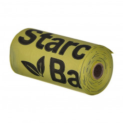 Prügikott Starch Bag 159597 Roheline (15 Tükid, osad)