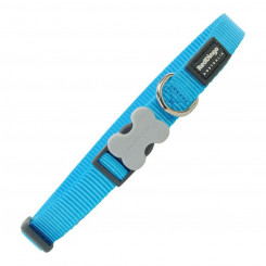 Dog collar Red Dingo Smooth Turquoise blue (1.2 x 20-32 cm)