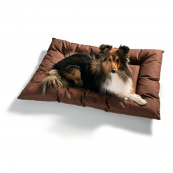 Dog bed Hunter Gent Antibacterial Brown 100x70 cm
