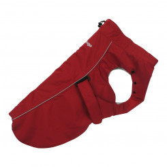 Dog raincoat Red Dingo Perfect Fit Red 50 cm