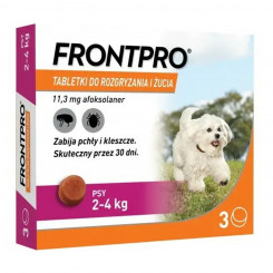 Tablets FRONTPRO 612469 15 g 3 x 11.3 mg Suitable for max 2-4 dogs