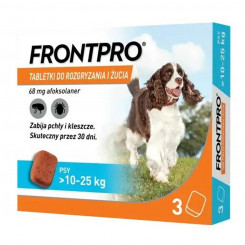 Таблетки FRONTPRO 612473 15 г 3 x 68 мг Подходит для > 10-25 собак.