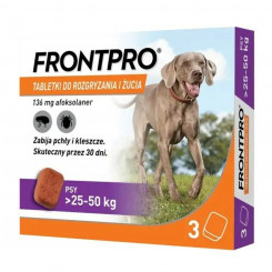 Tablets FRONTPRO 612474 15 g 3 x 136 mg Suitable for max >25-50 dogs