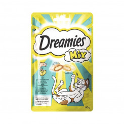 Snack for Cats Dreamies Salmon Pink Cheese 60 g