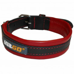 Dog collar Yago M Black/Red 34-43 cm Red/Black