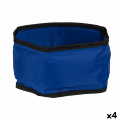 Dog Collar Blue Black PVC Gel 8 x 1 x 66 cm Cooler (4 Units)