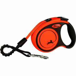 Dog leash Flexi XTREME Black Orange 3 m