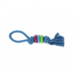 Koera mänguasi Dingo 30079 Sinine Puuvill Naturaalne kumm