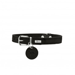 Dog collar Hunter Aalborg Black S 32-38 cm