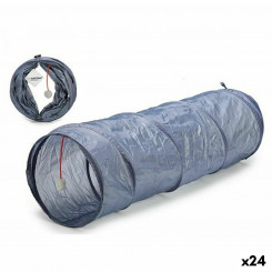 Collapsible Pet Tunnel Polyester (90 x 25 x 25 cm) (24 Units)