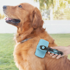 Щетка для чистки домашних животных с выдвижной щетиной Groombot InnovaGoods