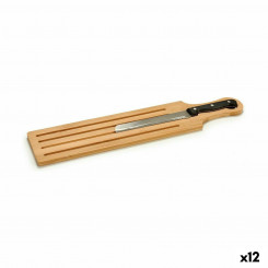Бамбуковая доска для хлеба Bamboo 10,5 x 2,5 x 49,5 см (12 шт.)