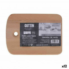 Cutting board Quttin 28 x 20 x 1.7 cm (12 Units)