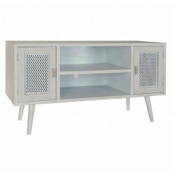 Мебель для ТВ DKD Home Decor МДФ Белое Дерево (110 х 61 х 41 см)