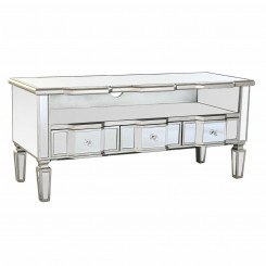 Мебель для ТВ DKD Home Decor Серебро Зеркало МДФ (112 х 50 х 45 см)