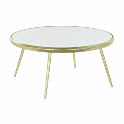 Центральный стол DKD Home Decor Зеркальная сталь (83,5 x 83,5 x 40 см)