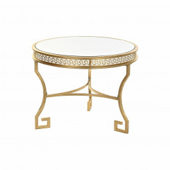 Side table DKD Home Decor Mirror Golden Metal Oriental (61 x 61 x 46 cm)