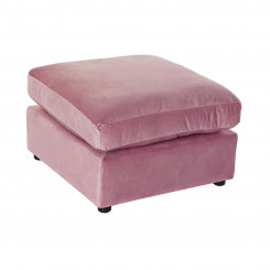 Подставка для ног DKD Home Decor Розовый Полиэстер Модерн (55 x 55 x 30 см)