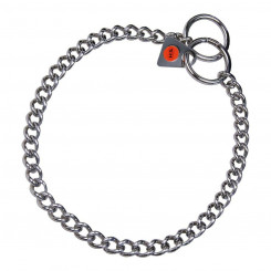 Dog collar Hs Sprenger Silver 2 mm Links Twisted (60 cm)