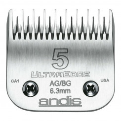 Shaving razor blades Andis 5 Steel Carbon steel (6,3 mm)