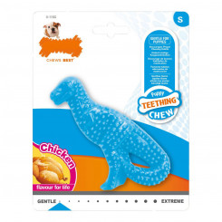 Жевательная игрушка для собак Nylabone Dinosaur Chicken Nylon Puppies