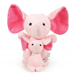 Soft toy for dogs Gloria Hoa Pink Elephant Polyester Eva Rubber
