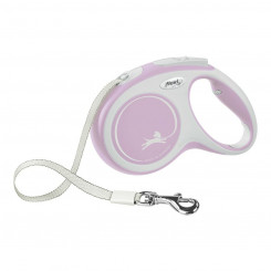 Dog Lead Flexi NEW COMFORT Pink Size S