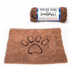 Dog Carpet Dog Gone Smart Microfibres Brown (79 x 51 cm)
