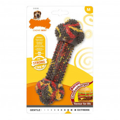 Dog chewing toy Nylabone Strong Chew Bacon Cheese Hamburger Rubber Size M