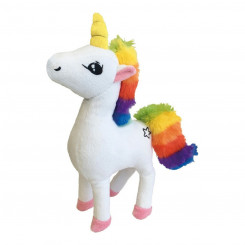 Koera mänguasi Gloria Alydar Unicorn Rainbow White